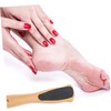 Healeved Dual-sided Foot File Sandpaper Heel Scraper for Cracked Heels