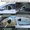 Shutuan Car Windshield Cleaning Tool, Car Window Cleaner with 2 Washable