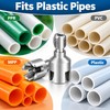 PVC Pipe Threading Tool – Internal & External Pipe Thread