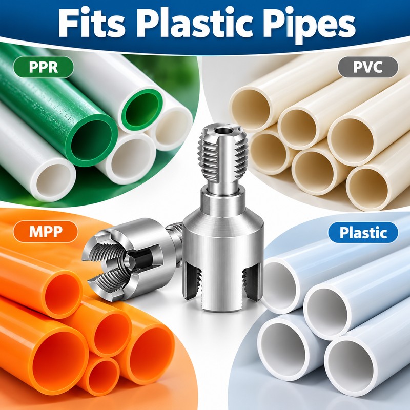 PVC Pipe Threading Tool – Internal & External Pipe Thread