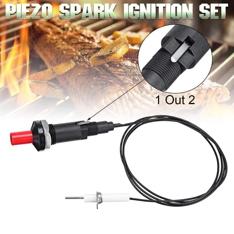 Piezo Igniter Spark Ignition, 1 Out 2 Piezo Ignition Kit,