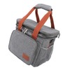Insulated Lunch Bag 2 Layer Leakproof 14L Large Capacity Handheld