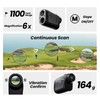 MiLESEEY Golf Range Finder with Slope On/Off,1000 Metres,±0.5m Accuracy,Flag Lock