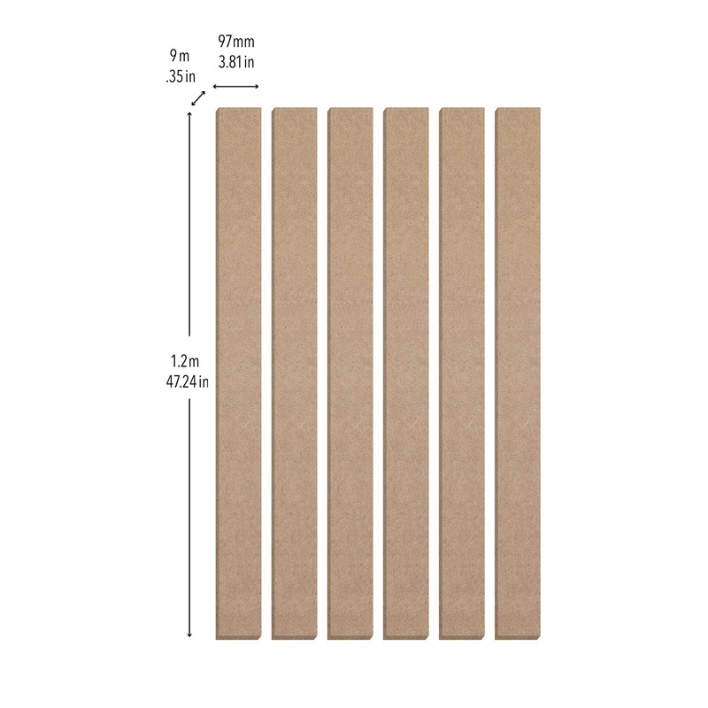 WallPops Wide Paintable Shaker Wall Panels, WPWP6346