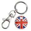 12 Sided Union Jack Trolley Token Keyring