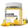 (2 pack)Creatine Monohydrate Gummies 5000mg, 90 Ctfor Enhanced Muscle Growth,