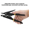 Portable Nylon Cable Tie Gun Adjustable Tension Plastic Zip Tie