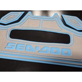 racelab performance Sea-Doo 4.2 Gal (16 L) LINQ Cooler TOP PAD Gray / LT BLUE V2 325 RXTX GREY