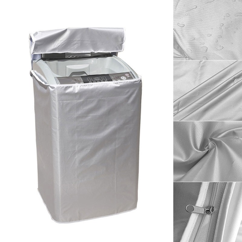 Washer and Dryer Cover Polyester Fiber Waterproof Sunproof Protective Washing