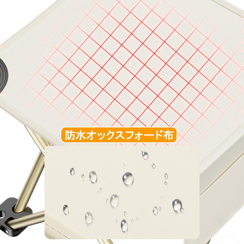 折りたたみ椅子 アウトドアチェア サイドポケット付き 軽量 キャンプ用品 収納バッグ付き 持ち運び 便利 携帯チェア キャンプ