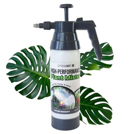 ExtremeMIST High-Performance Garden Sprayer - Ultimate Plant Mister & Spray Bottle for Plants - Horticultural Hand Pump Sprayer with Adjustable Brass Nozzle - Outdoor & Indoor Plant Humidifier - 32 Oz