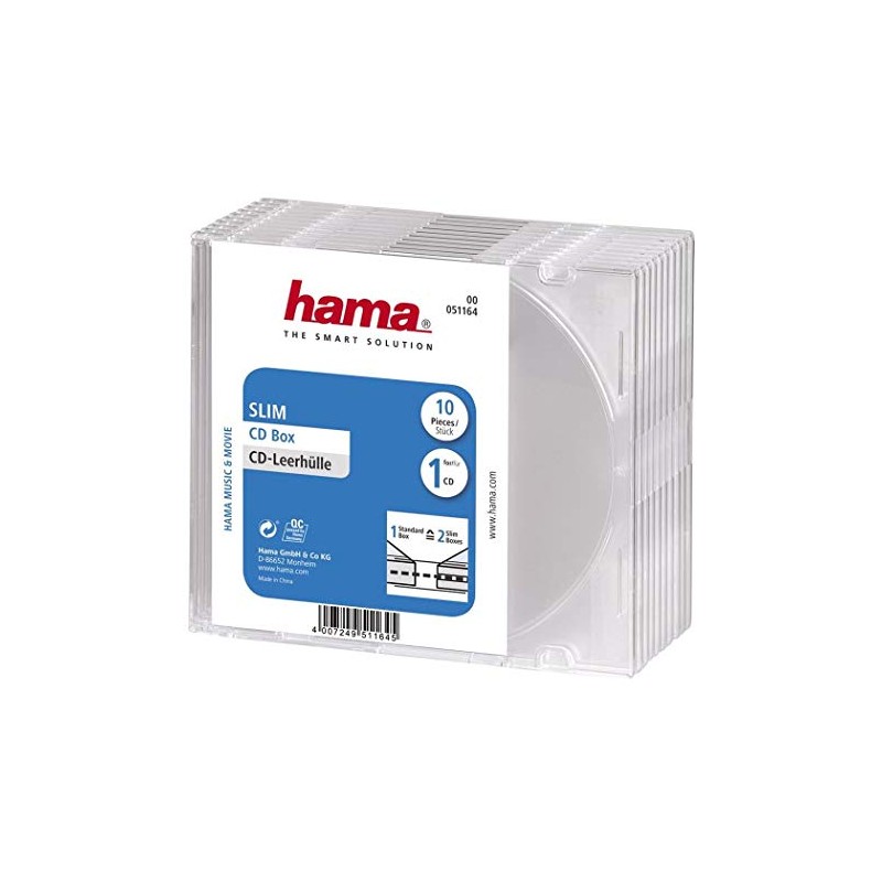 Hama CD-Leerhülle Slim
