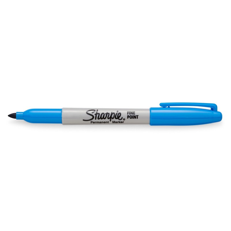 Sharpie Permanent Markers | Fine Point | Brilliant Blue |