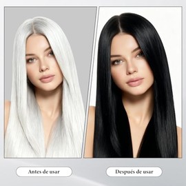 Peine para Tinte de Cabello，Peine Tinte Pelo, Tinte de Cabello Peine Coloración Pelo Portátil, Peine 2 en 1 de Acción Rápida, Resistente al Agua y al 