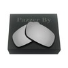 Polarized Replacement Lenses for Oakley Crankshaft Sunglasses - Silver Mirrored