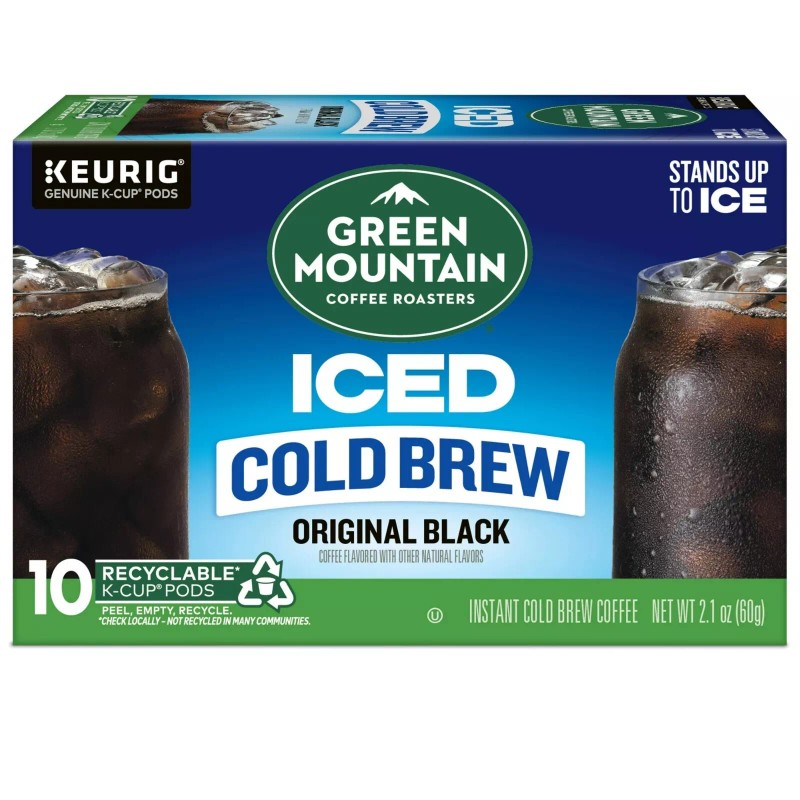 Starbucks Green Mountain Coffee Roasters, Original Black Iced Cold Brew