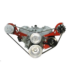 ALAN GROVE COMPONENTS BBC LWP Drivers Side Alt Bracket Lo-Pro 222L