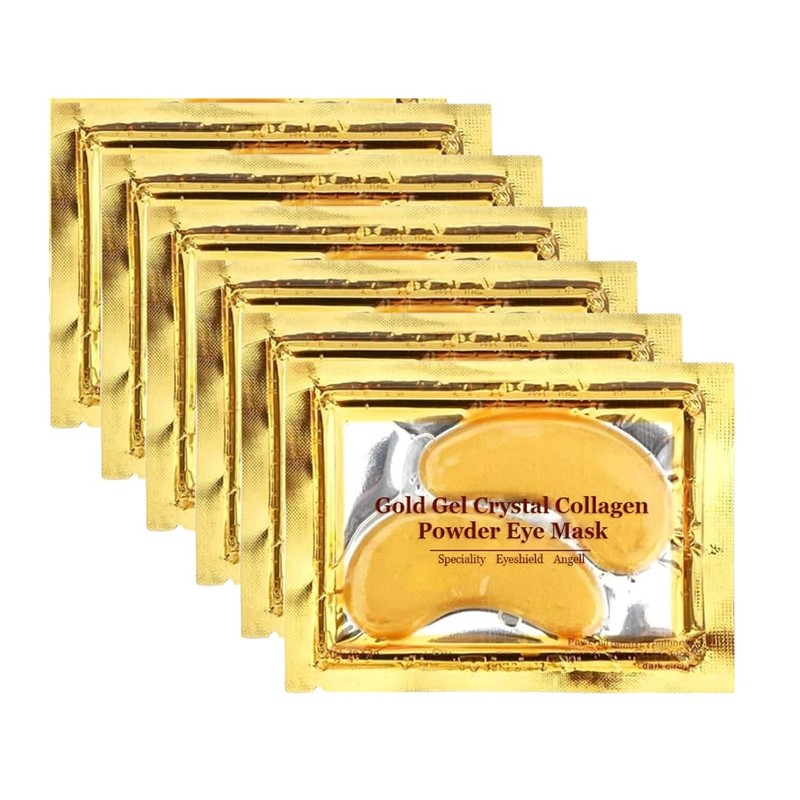 24K Gold Bio Collagen Face Mask - Eye Mask -