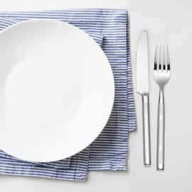 Hampton Forge Hampton Signature – Shangrila – 20 Piece Flatware Set, Service for 4,Silver