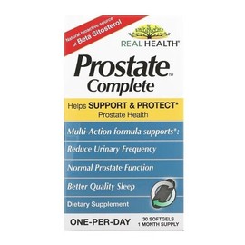 Real Health, 2 PACK, Prostate Complete, 30 Softgels each (60 total!)