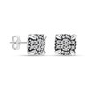 LeCalla 925 Sterling Silver Round CZ Stud Earrings for Women