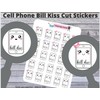 Homemade Cell Phone Bill Planner Stickers #5 / Planner Stickers 