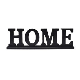 Family Sign for Home Decor, Wooden Family Block Letters Rustic Tabletop Words Decor (Home)