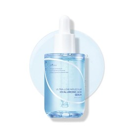 ISNTREE Suero Facial Ultra-Low Molecular Hyaluronic Acid Serum - Coreano Vegano con Complejo de Ácido Hialurónico y Agua de Mar, 50 ml