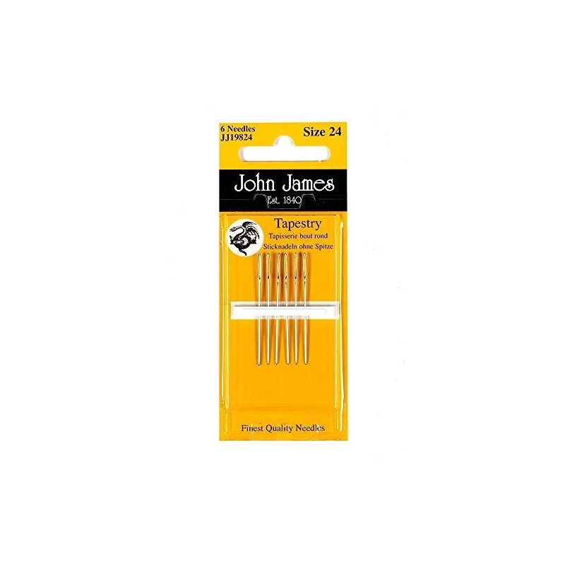 Colonial Needle Tapestry Hand Needles-Size 22 6/Pkg