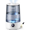 BPA-Free 3.6L Cool Mist Ultrasonic Humidifier with Night Light &