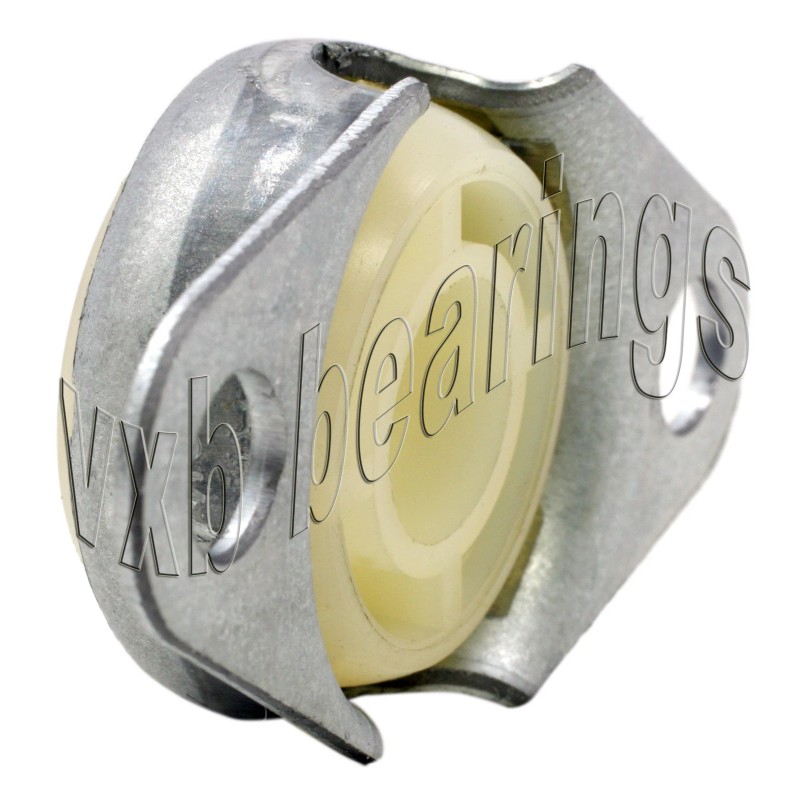 VXB 5/8" Miniature Side Flange Mounted Bearings Stamped Steel Plastic