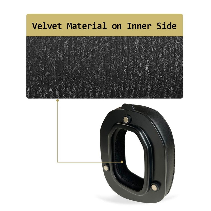 MQDITH Soft Protein Leather Replacement Ear Pads Compatible with Astro