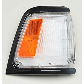 Well Auto 81610-89175 18-1476-62 Corner Lamp with Bulb-R Black Paint 89-91 Compatible with PICKUP 2WD 4RUNNER Passenger Side