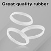 20pcs Cone Seal Rings, Rubber Slip Joint Washers Plumbing Waste