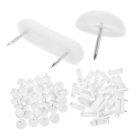 Operitacx 100Pcs Furniture Pads Durable Chair Leg Protectors for Tables Chairs Slip Floor Glides Design Noise Absorbing Vibration Reducing for Home Dorm Use