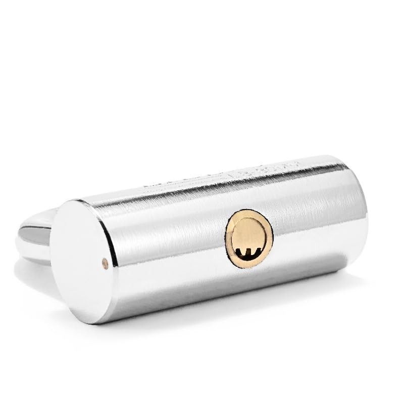 Cylindrical Heavy Duty Stainless Steel Padlock with Key,high Security Shipping