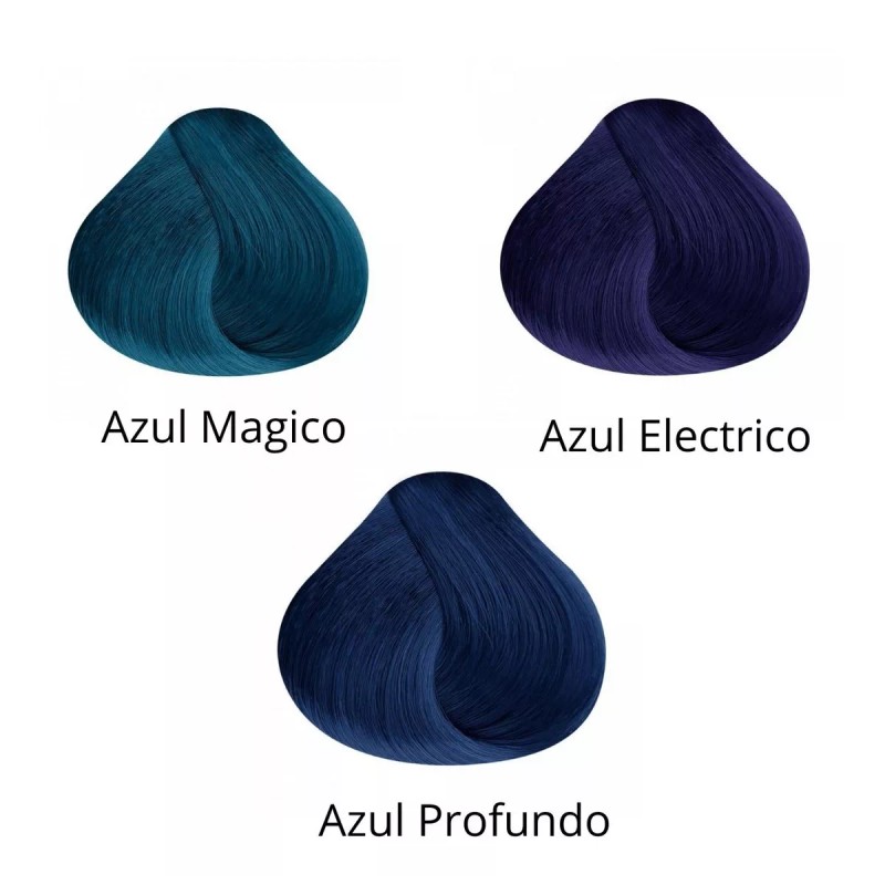 Nutrapel Rbl Tinte Profesional Semipermanente Fantasía Gama Azul 90g