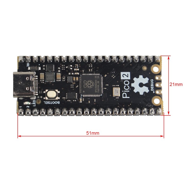 ZDE Microcontroller Board Dual-Core Dual Architecture Design 150MHz Based on