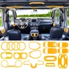 LAIKOU 21PCS Full Set Interior Decoration Trim Kit fit for