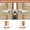 Probrico (10 Pack Unlocking Passage Door Levers Keyless Door Handles