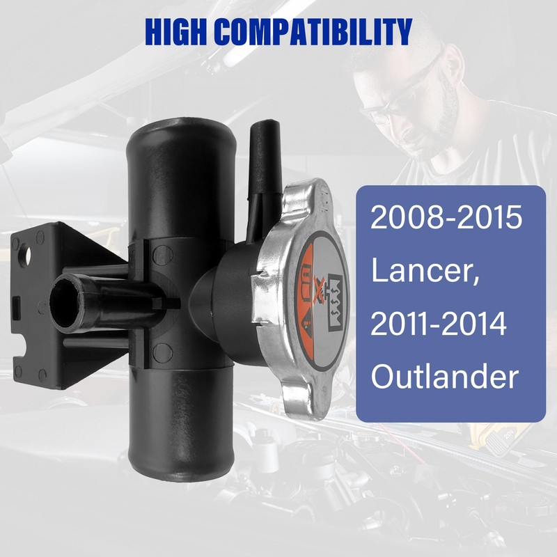 1350A015 Radiator Engine Coolant Filler Neck with Cap Compatible with