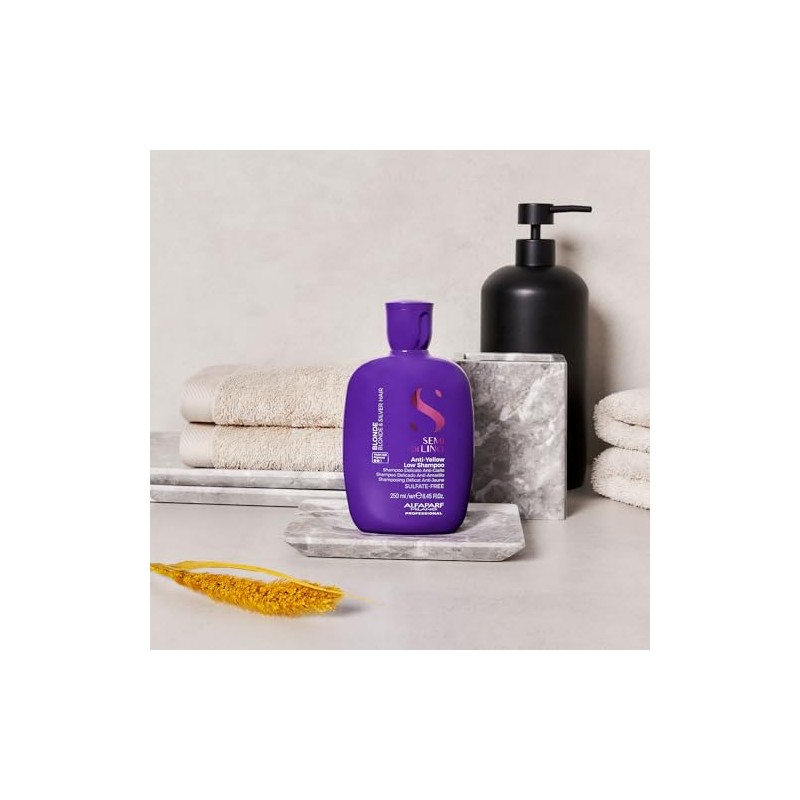 Anti-Yellow Low Shampoo - Champú delicado neutralizador de reflejos amarillentos
