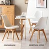 Elevon Dining Chairs Set of 4 Mid-Century Modern Dinning Chairs,