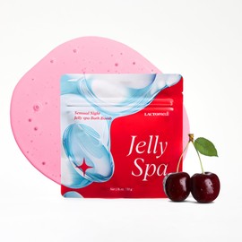 LACTOMEDI LACTOMEDI Sensual Night Jelly Spa Bath Bomb | Special Night Gift | Bath Slime for Couples | Romantic Cherry Scented Powder-to-Jelly Spa | pH-Balanced Formula with LACTO BVTC? | 50G X 3EA