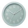 Rhythm (RHYTHM) Wall Clock, Analog Quartz Watch, Silent, Continuous Second