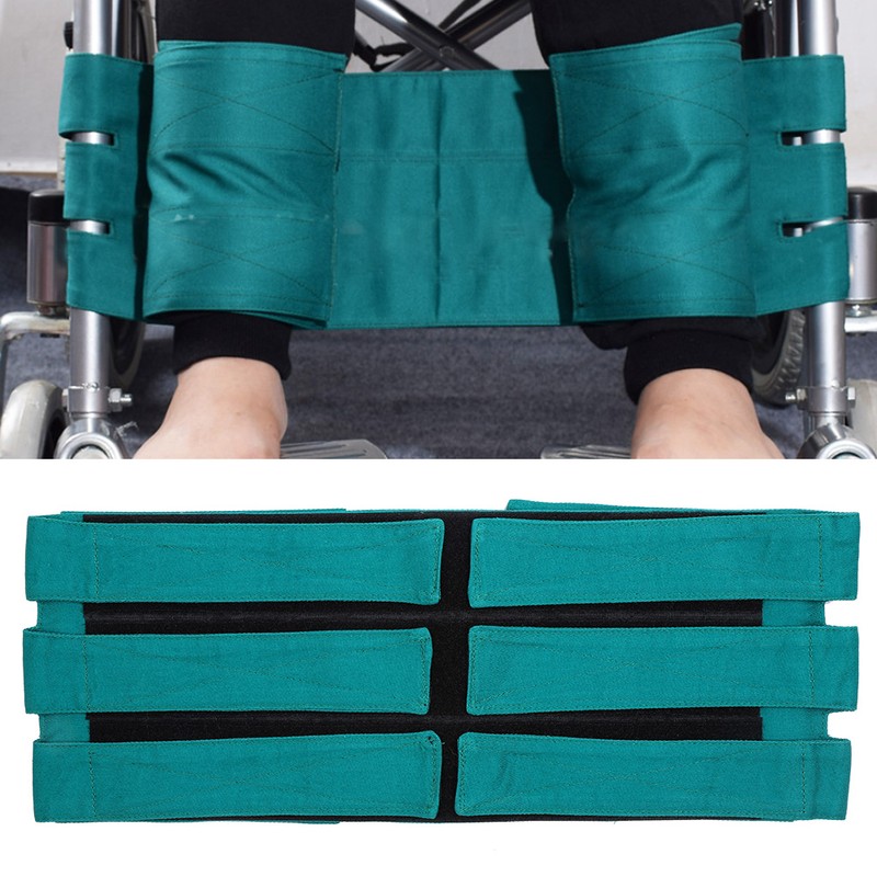 Adjustable Leg Body Fixation Strap Wheelchair Strap Safety Belt for