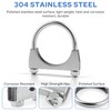 RP Remarkable Power, 1.5 inch U Bolt Exhaust Clamp, Muffler