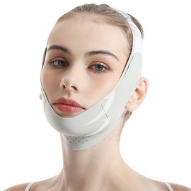 V Line Mask Face Lifting Strap for Double Chin Reduction, Face Lifting & Sculpting, Adjustable Skincare Tool for Women and Men – Perfect Gift! - Color: Purple