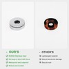 BathAce Shower Arm Flange, Stainless Steel Replacement Wall Split Flange/Escutcheon