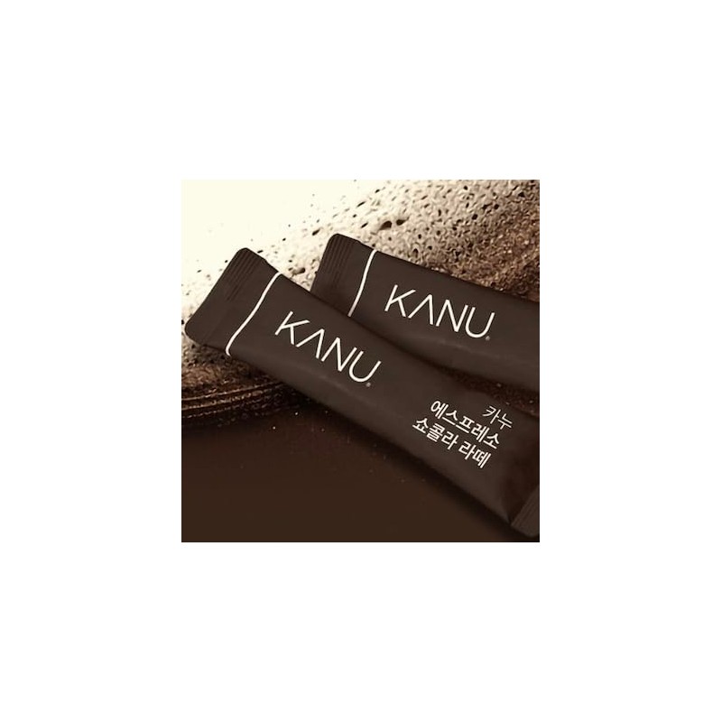 KANU Espresso Chocolat Latte Instant Coffee Mix, 24 Sticks (17.3